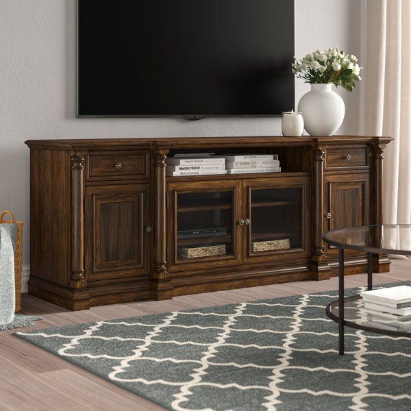 Hooker Furniture Leesburg Solid Wood TV Stand for TVs up to 88